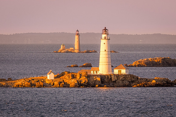Boston and Graves Lighthouses